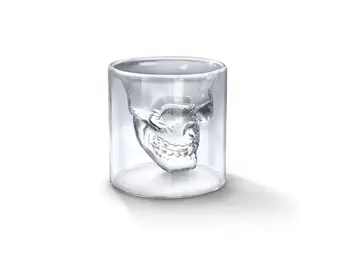 Doomed - Crystal Skull Shot Glass