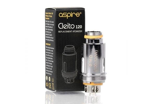 Aspire - Coil Atomizer Cleito 120 0.16Ω 1ct
