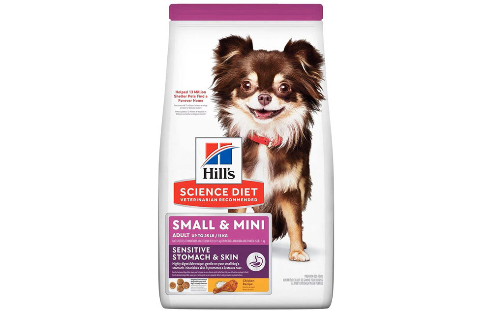 Hill's - Premium Dog Food Science Diet Chicken Recipe 15lbs Small & Mini