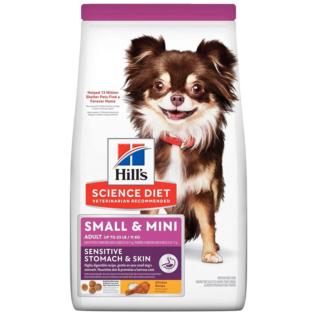 Hill's - Premium Dog Food Science Diet Chicken Recipe 15lbs Small & Mini