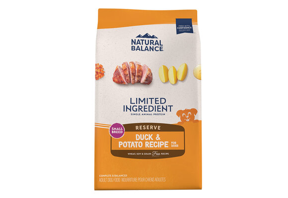 Natural Balance - Premium Dog Food Duck & Potato Recipe 12lbs Small Breed Adult