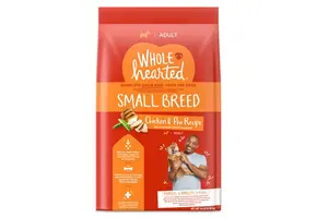 Whole Hearted - Premium Dog Food Chicken & Pea Recipe 14lbs Small Breed Adult
