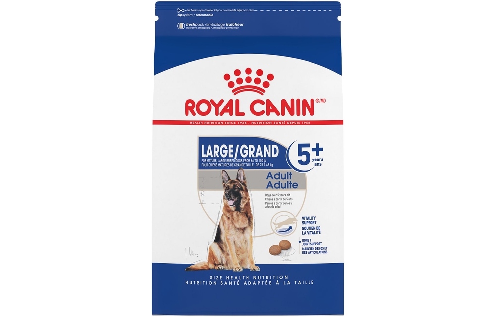 Royal Canin - Premium Dog Food 30lbs Adult Large 5+ Yrs