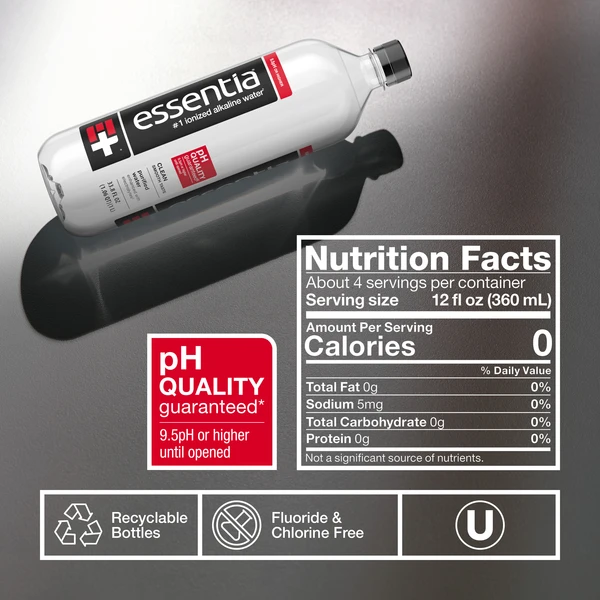 Essentia - Purified Water with Electrolytes 9.5pH