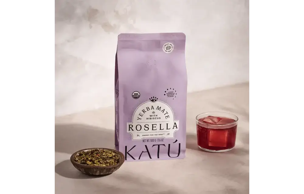 Katú - Yerba Mate & Hibiscus Organic Loose-Leaf 500G Rosella
