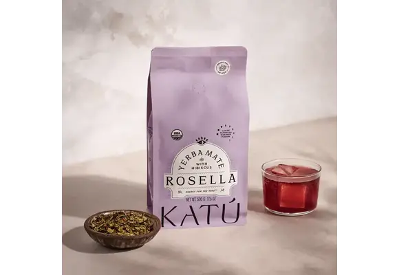 Katú - Yerba Mate & Hibiscus Organic Loose-Leaf 500G Rosella