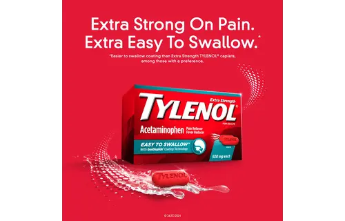 Tylenol - Pain Reliever/Fever Reducer Acetaminoiphen 500mg