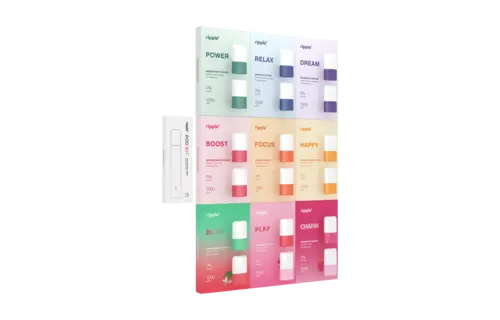 Ripple - Pods NEW Aroma Flavor No Nicotine 1000 Puffs 2pk Version 2