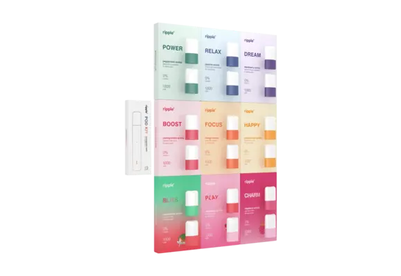 Ripple - PODS No Nicotine 1000 Puffs 2pk Version 2