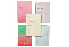 Ripple - Pods Aroma Flavor No Nicotine 1000 Puffs 2pk Version 1