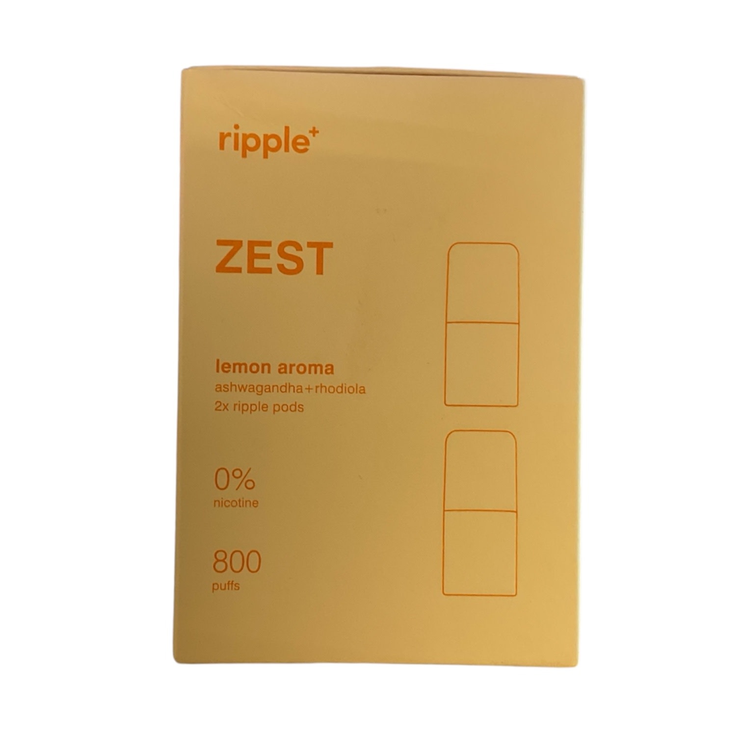 Ripple - Pods Aroma Flavor No Nicotine 1000 Puffs 2pk Version 1