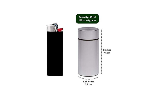 TGR - Stainless Steel Stash Jar 3" Mini