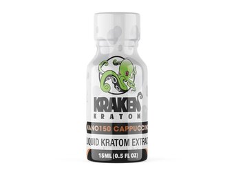 Kraken Kratom - Kratom Extract Shot Nano 150 15ml Cappuccino