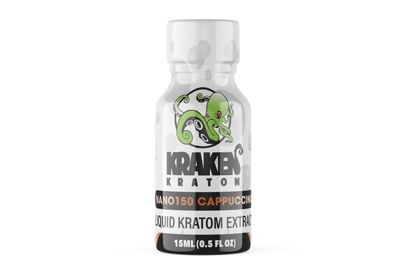 Kraken Kratom - Kratom Extract Shot Nano 150 15ml Cappuccino