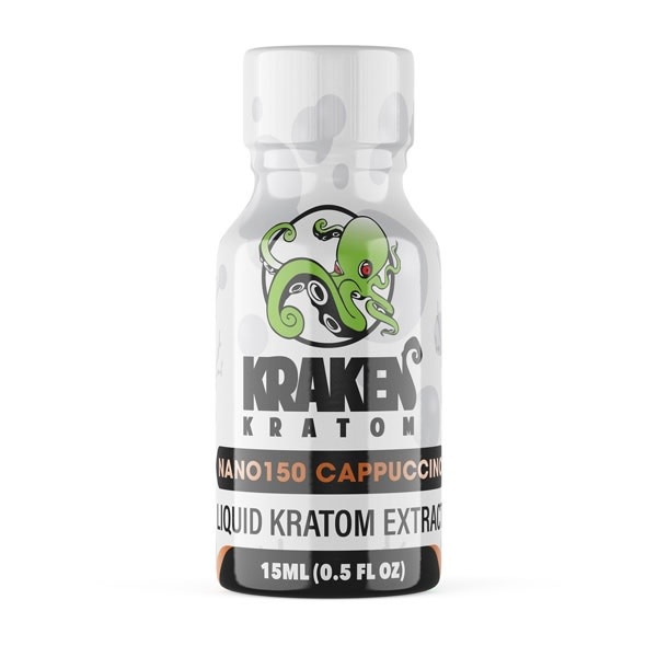 Kraken Kratom - Kratom Extract Shot Nano 150 15ml Cappuccino