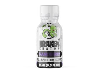Kraken Kratom - Kratom Extract Shot Nanoberry Full Spectrum 15ml