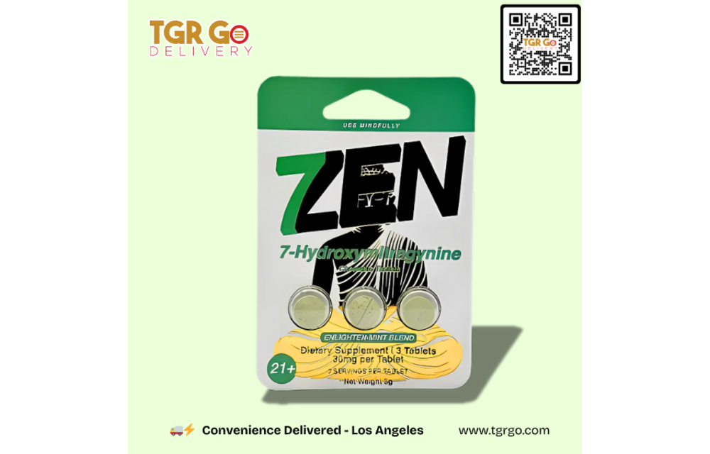 7Zen - 7-Hydroxymitragynine Extract Tablets 30mg 3ct Enlighten-Mint Blend