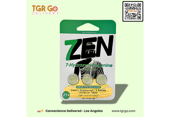 7Zen - 7-Hydroxymitragynine Extract Tablets 30mg 3ct Enlighten-Mint Blend