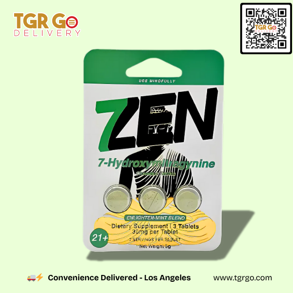 7Zen - 7-Hydroxymitragynine Extract Tablets 30mg 3ct Enlighten-Mint Blend