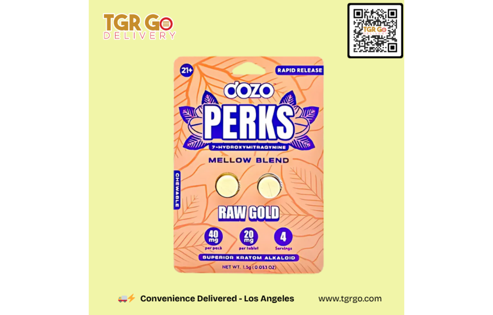 Dozo - 7-Oh Kratom Chewable Tablet PERKS 2ct 40mg