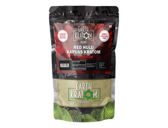 Earth Kratom - Organic Kratom Powder Red Hulu Kapuas 1kg