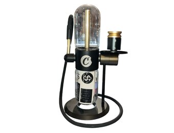 Stundenglass  - Gravity Infuser Water Pipe Black/Gold Cookies