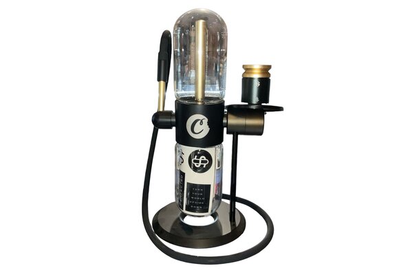 Stundenglass - Gravity Infuser Water Pipe Black/Gold Cookies