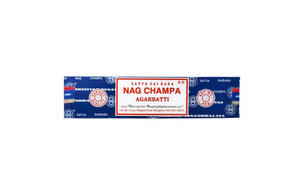 Satya - Aroma Incense Sticks 40g Nag Champa (Blue Box)