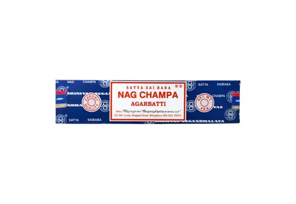 Satya - Aroma Incense Sticks 40g Nag Champa (Blue Box)