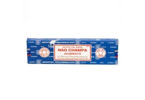 Satya  - Aroma Incense Sticks 100g Nag Champa (Blue Box)