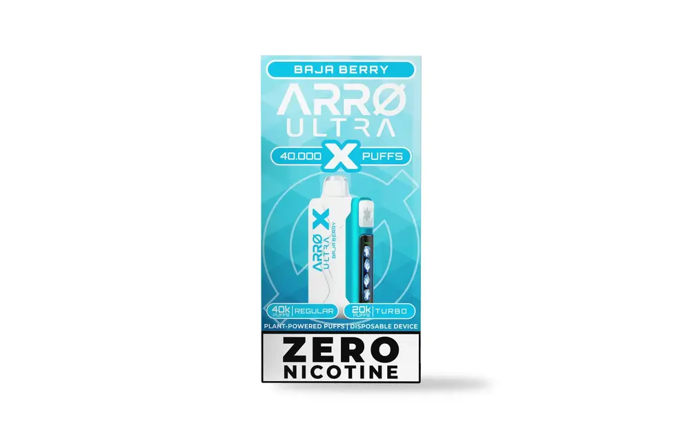 ARRØ Ultra X - Disposable Vape Non-Nicotine 40000 Puffs