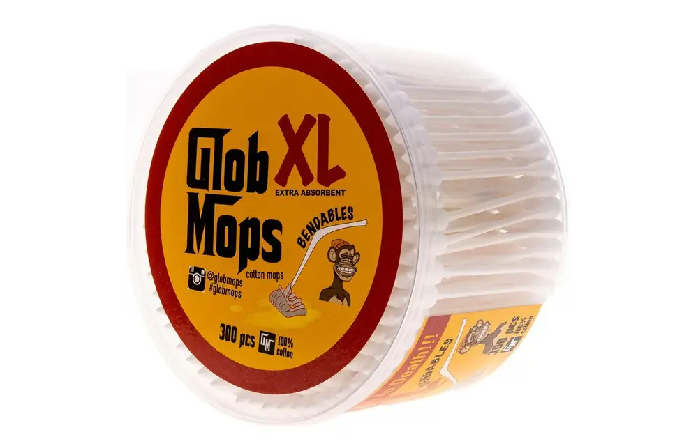 Glob Mops - 100% Cotton Swabs XL Bendables 300ct