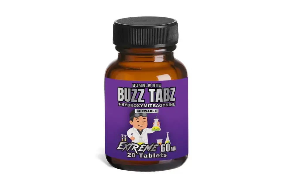 Bumblebee - 7-Hydroxymitragynine Buzz Tabz Extreme 60mg 20ct