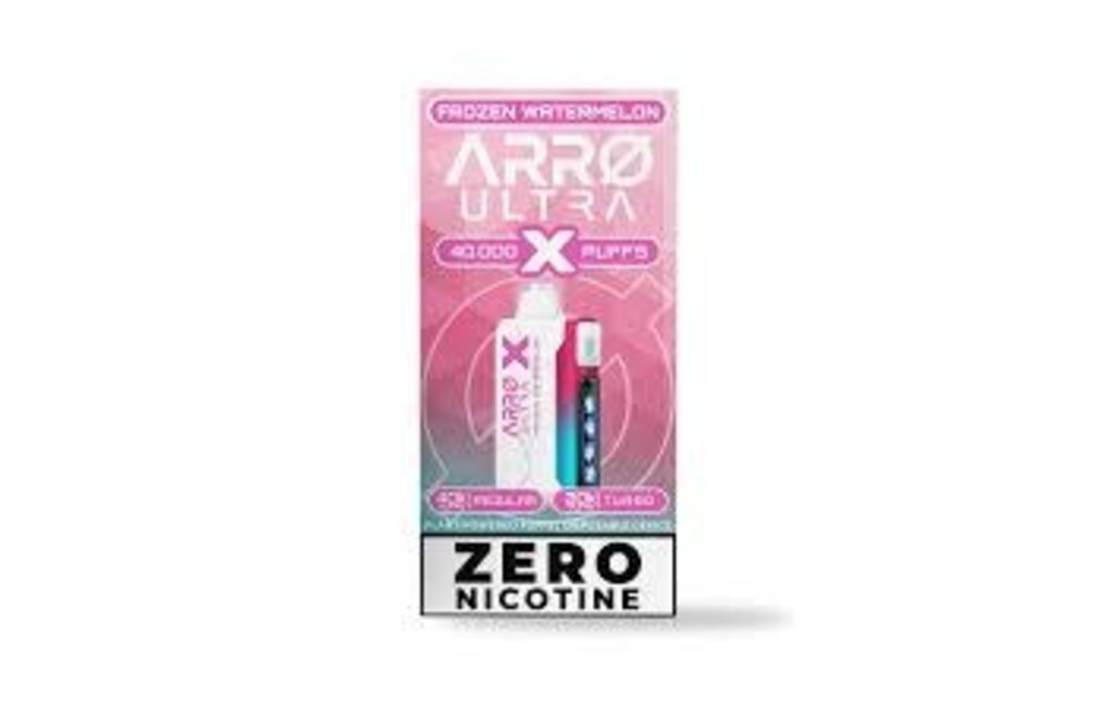 ARRØ Ultra X - Disposable Vape Non-Nicotine 40000 Puffs