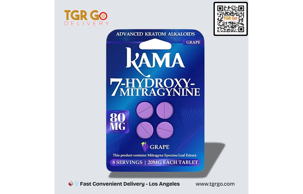 Kama - 7-Oh Kratom Extract Tablet 20mg 4ct