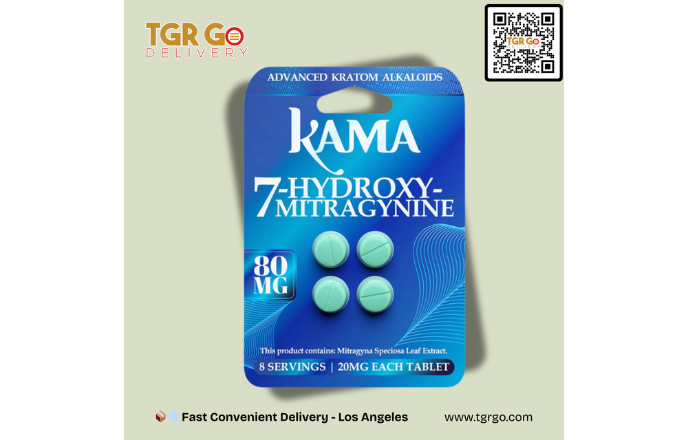 Kama - 7-Oh Kratom Extract Tablet 20mg 4ct