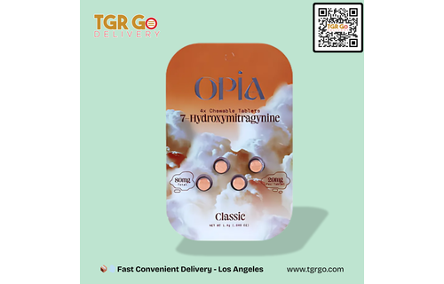 Opia - 7-Oh Kratom Chewable Tablet 4ct 80mg