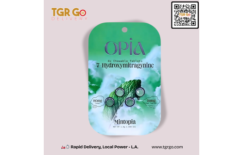 Opia - 7-Oh Kratom Chewable Tablet 4ct 80mg