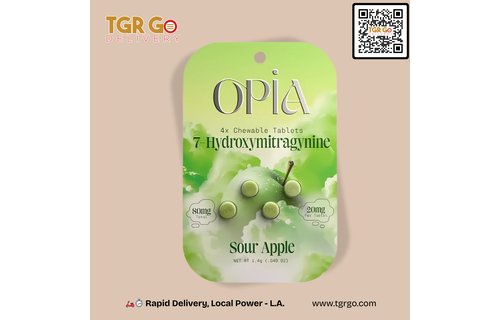 Opia - 7-Oh Kratom Chewable Tablet 4ct 80mg