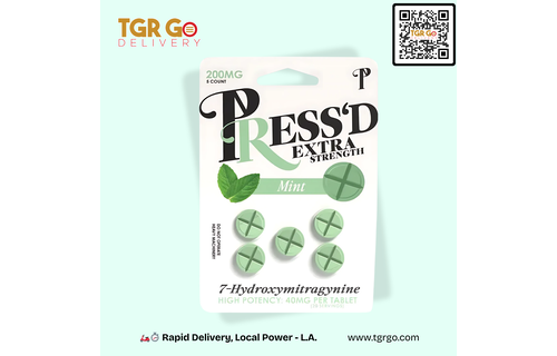 PRESS'D - 7-Hydroxymitragynine Kratom Extra Strength Extract Tablet 200mg