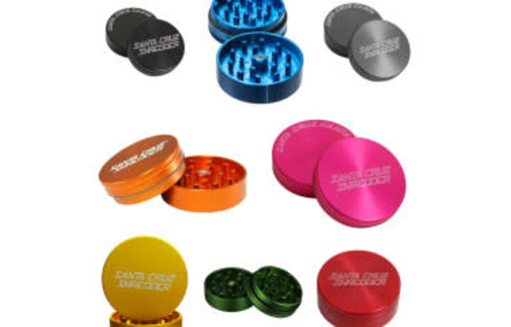 Santa Cruz Shredder - Grinder Heavy Duty Aluminum Large 2pc