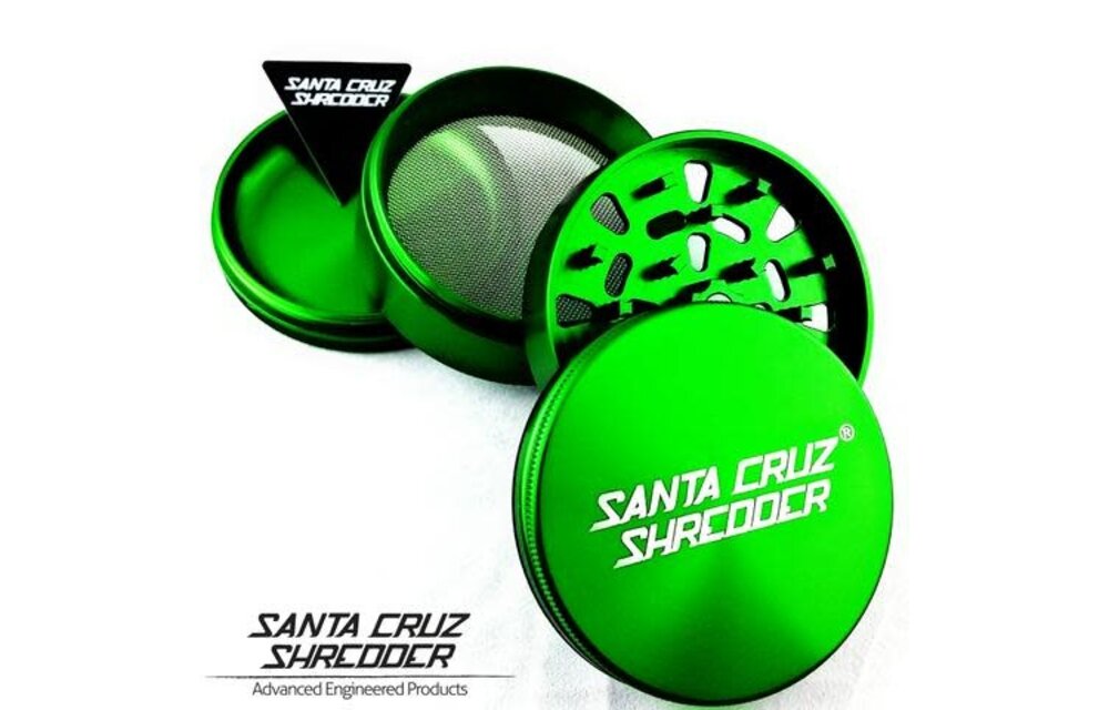 Santa Cruz Shredder - Grinder Heavy Duty Aluminum Large 4pc