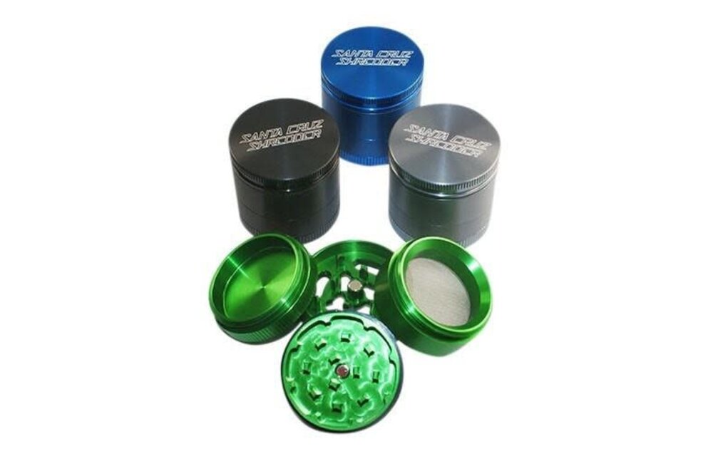 Santa Cruz Shredder - Grinder Heavy Duty Aluminum Large 4pc