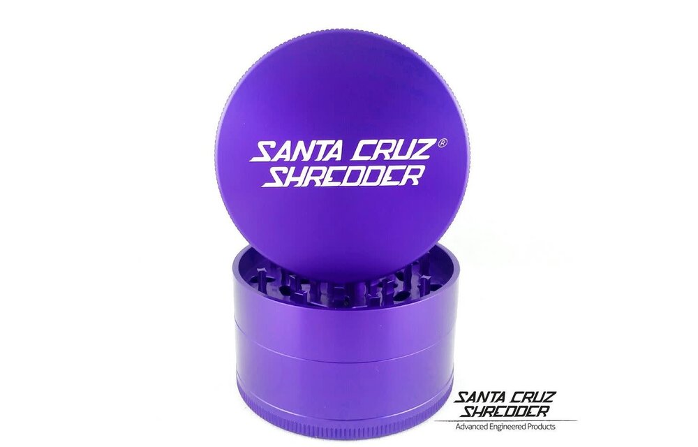 Santa Cruz Shredder - Grinder Heavy Duty Aluminum Large 4pc