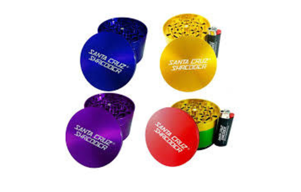 Santa Cruz Shredder - Grinder Heavy Duty Aluminum Large 4pc