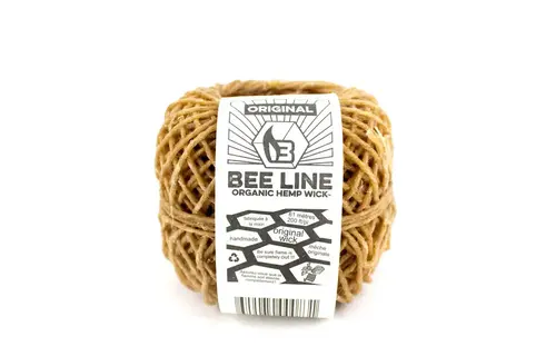Bee Line - Hemp Wick Organic 200ft