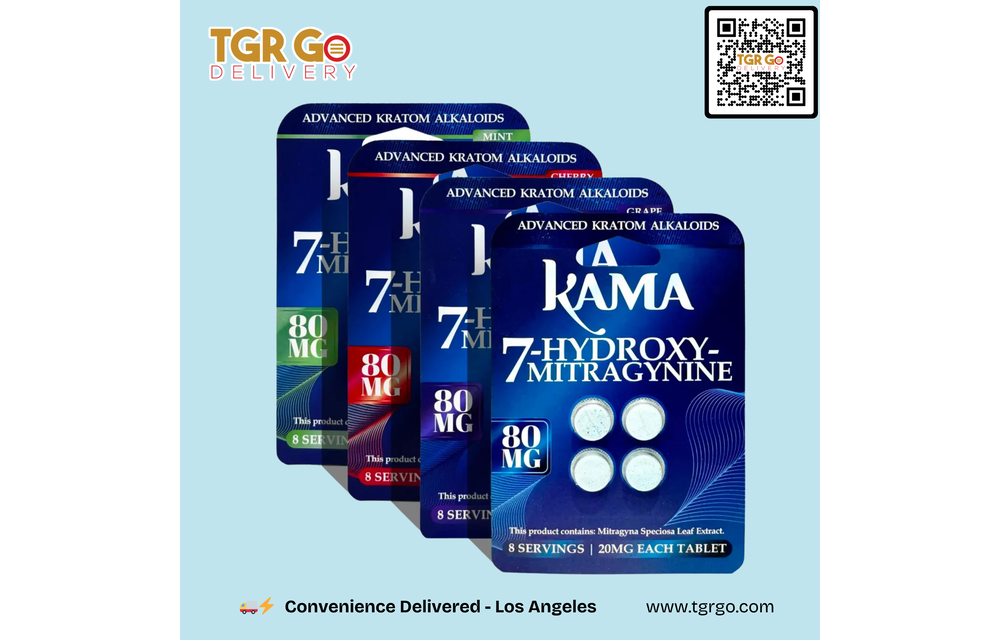 Kama - 7-Oh Kratom Extract Tablet 20mg 4ct