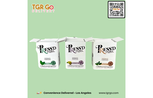 PRESS'D - 7-Hydroxymitragynine Kratom Extra Strength Extract Tablet 200mg