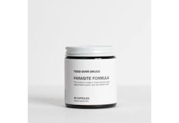 Food Over Drugs - Supplement Capsules Parasite Formula 60ct