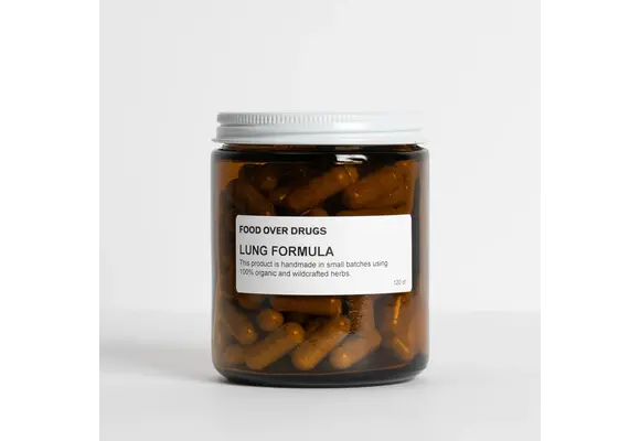 Food Over Drugs - Supplement Capsules Lung Formula 60ct